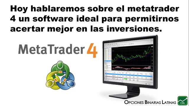 Metatrader El mejor software para opciones binarias