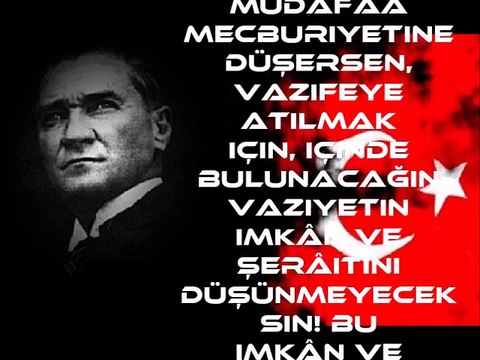 GÂZİ MUSTAFA KEMÂL ATATÜRK'ÜN-GENÇLİĞE HİTABESİ,,