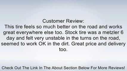 Pirelli MT 21 Rallycross Front Tire - 90/90R-21/-- Review