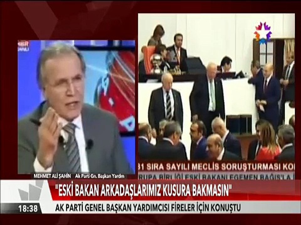 Mehmet Ali Şahin Zafer Çağlayan ve Egemen Bağış'ı eleştirdi Oktay Vural'da Şahin'i