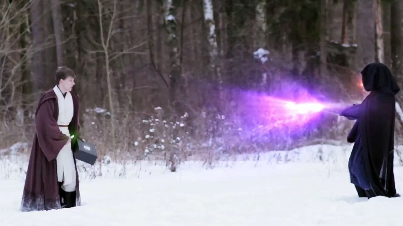 Star Wars- Modern Lightsaber Battle