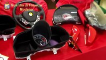 Modena - sequestrato magazzino abusivo di pezzi di ricambio Ferrari
