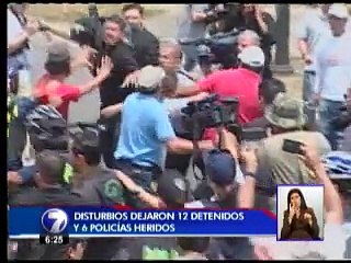 Anarquistas siguen provocando dolores de cabeza a las autoridades