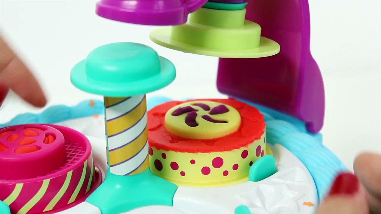 Play Doh Cake Makin' Station Bakery Playset Fábrica de Tartas Confeitaria Fábrica de Bolos