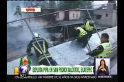 Explosión de vehículo que transportaba gas dejó tres muertos en México