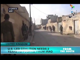 US-led coalition could take as long as 2 years to remove IS from Iraq