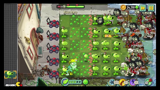 Plants vs Zombies 2 Frostbite Caves Pinata Party 1 23!