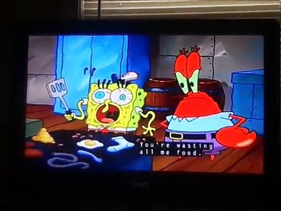 Spongebob Squarepants - Wait a Minute... (Mr. Krabs turns into Krabby Patty)