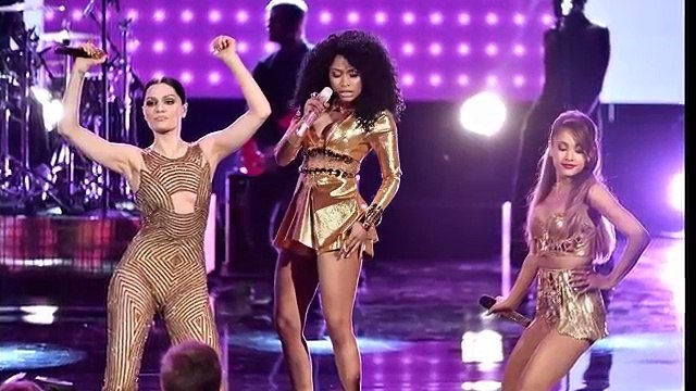 Jessie J, Ariana Grande & Nicki Minaj Bang Bang Performance - AMAs 2014
