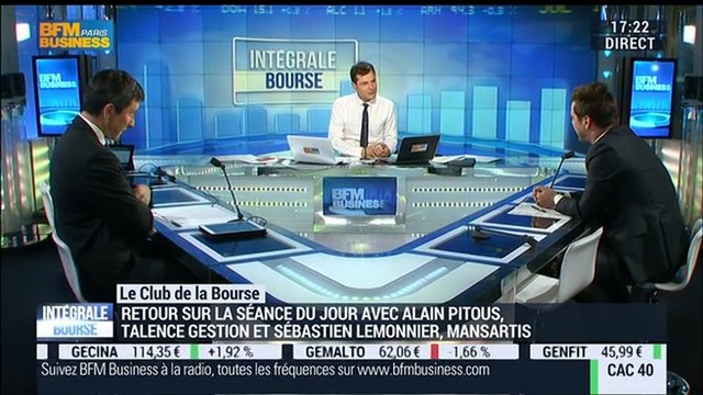 Le Club de la Bourse: Sébastien Lemonnier, Alain Pitous et Alexandre Baradez – 23/01