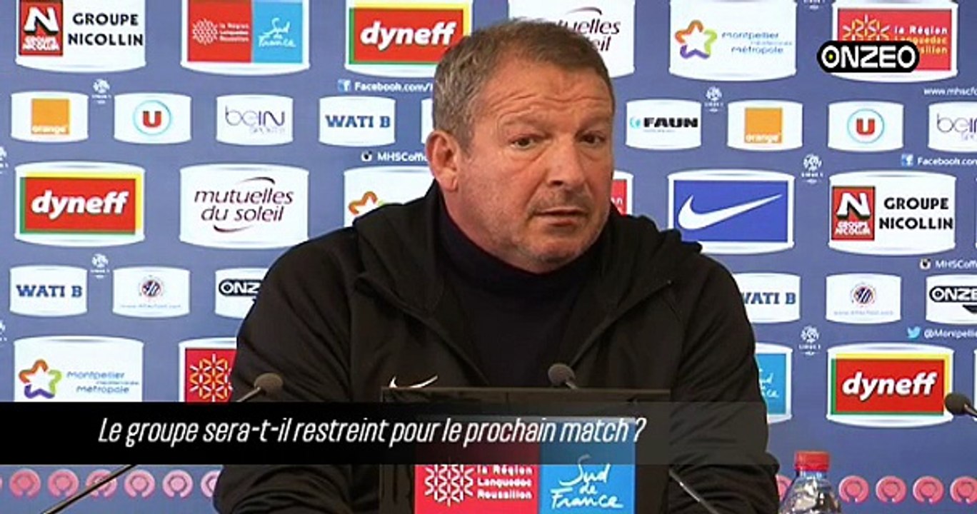 POINT PRESSE : AVANT MONTPELLIER - NANTES