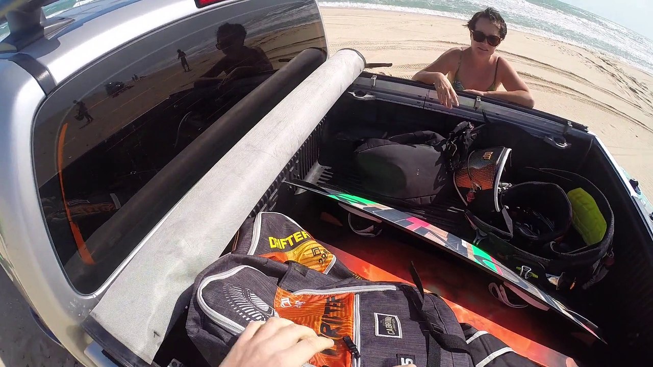 Brazil kitesurfing 2014/15