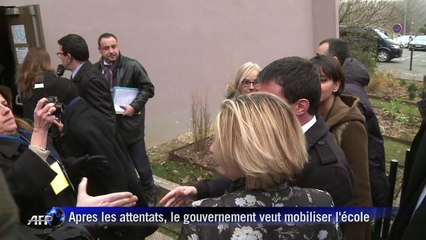 Attentats: Manuel Valls appelle la jeunesse à se "révolter"