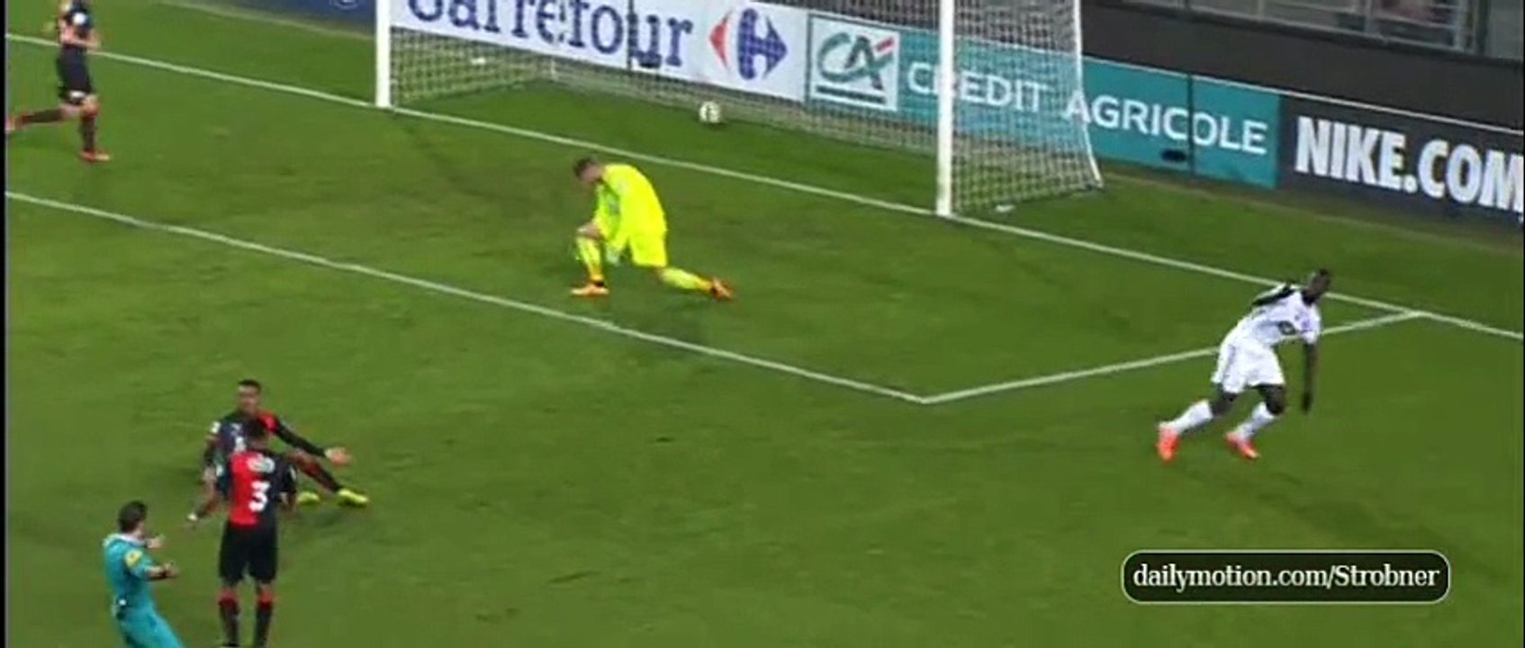 Rennes 1-1 Reims - 22-01-2015 Goal Kyei - Coupe de France