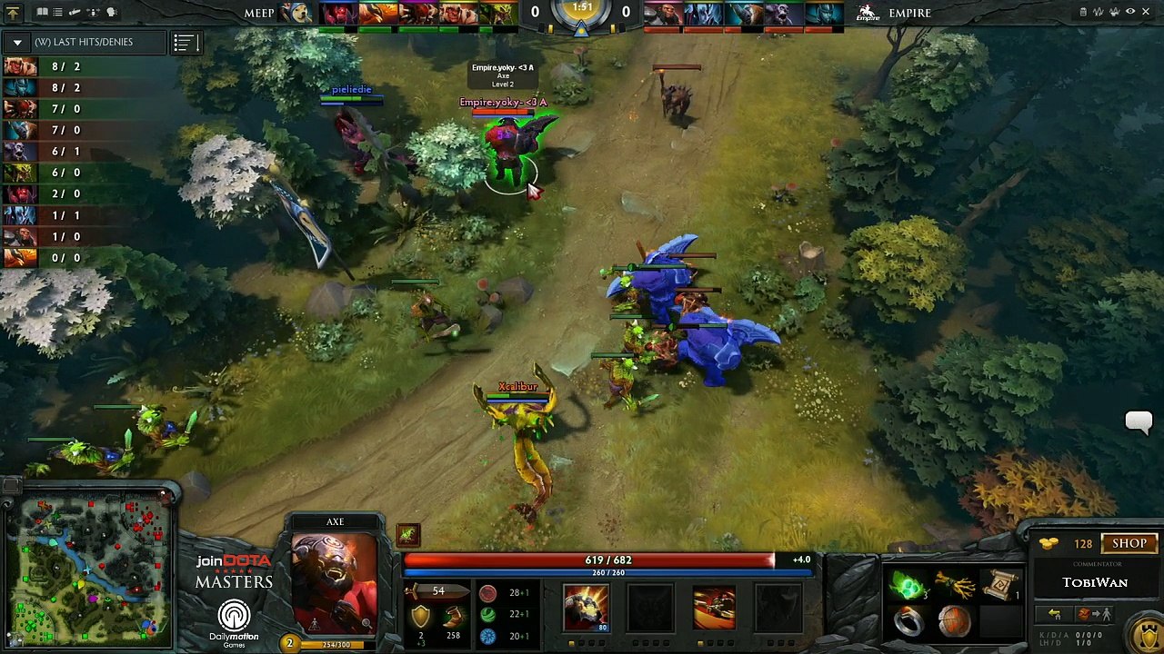 Team Empire vs Mepwnd Game 3 - joinDOTA Masters @TobiWanDOTA