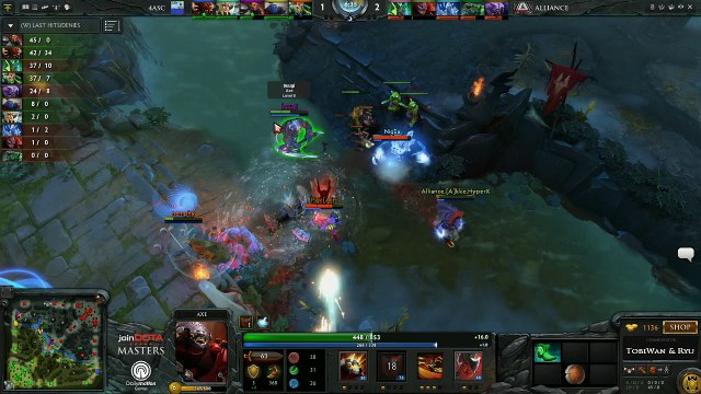 The Alliance vs 4ASC Game 1 - joinDOTA Masters @TobiWanDOTA @RyuUboruZDotA