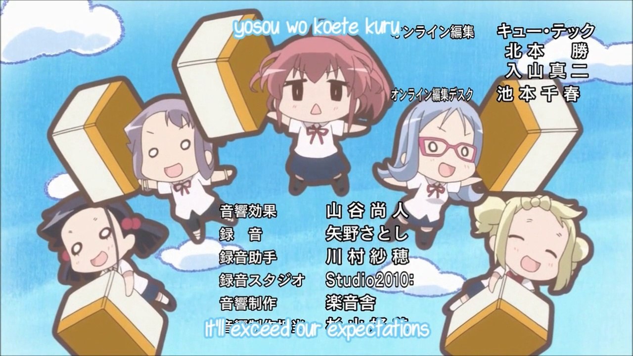 Saki Zenkoku-hen ED3 (Episode 3) - Kono Te ga Kiseki wo Eranderu (Miyamori Joshi Koukou ver.)