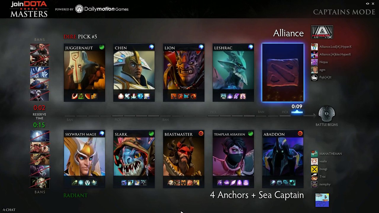 [Russian] joinDOTA Masters XV - 4AC vs Alliance G3