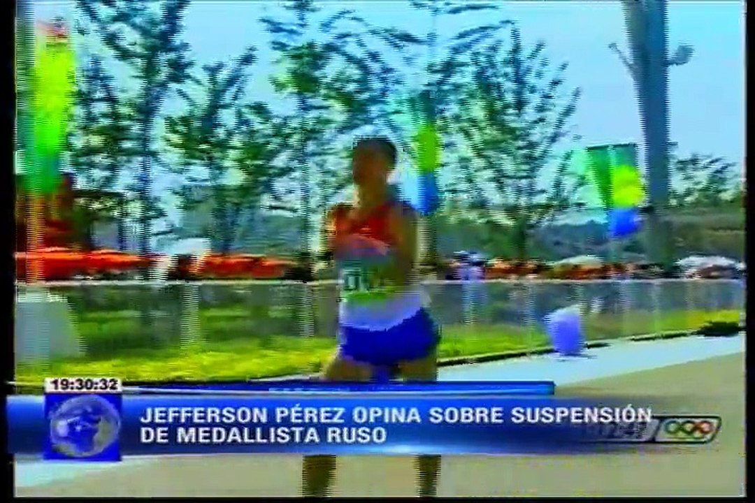 Jefferson Perez: "Ecuador tiene en su historial 2 Medallas de Oro Olímpicas"