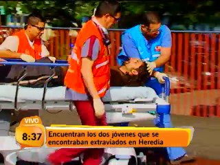 Aparecen hermanos extraviados en Barva de Heredia