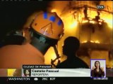 Incendio consume varios locales en la zona libre de Colón, Panamá