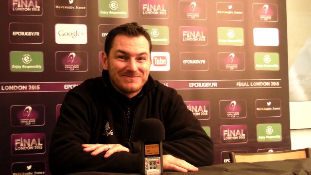Rugby Challenge Cup - Fred Charrier après Oyonnax - Parme