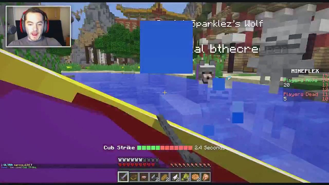 CAPTAINSPARKLEZ VS NVIDIA - Minecraft Hunger Games