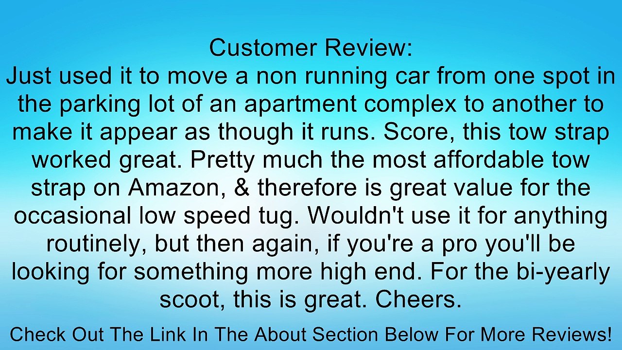 2" x 12Ft Tow Strap Review