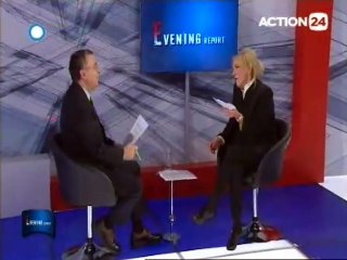 H Φωτεινή Πιπιλή στο Evening Report