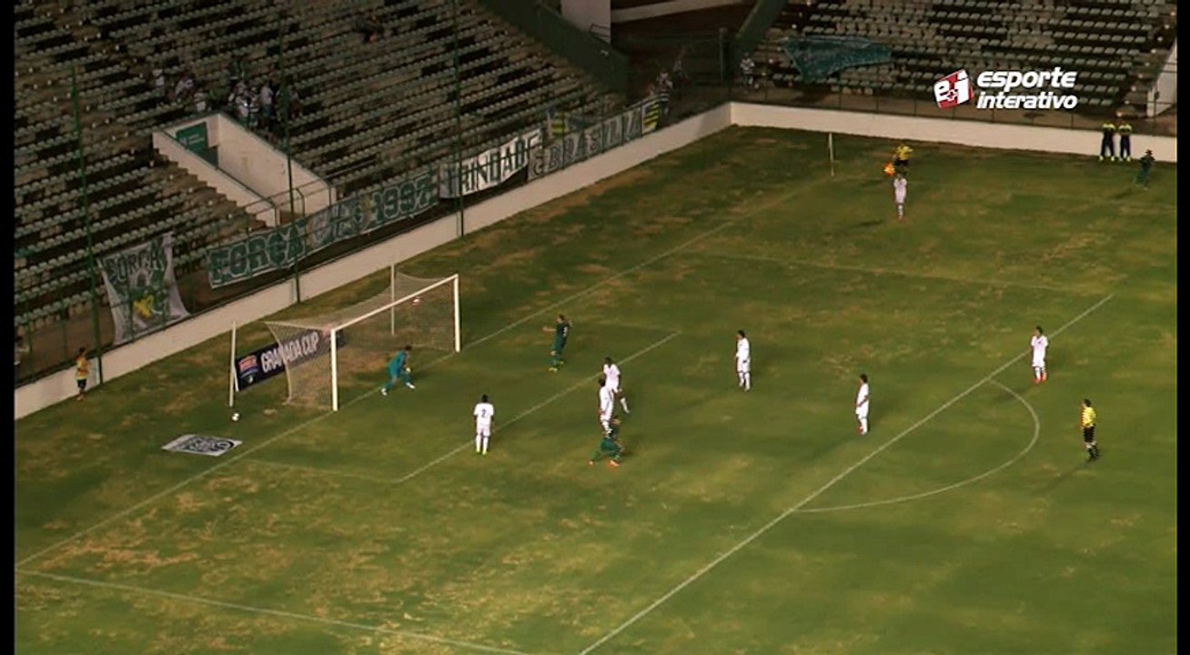 Daniel Ferreira abre o placar para o Gama!