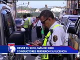 Más de 5.000 han perdido su licencia por sistema de puntos