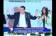 Candidatos apuestan a publicidad para desplazar a Araya del primer lugar en encuestas