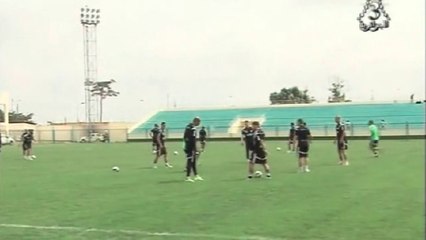 Dernière Séance d'entrainement avant le Ghana