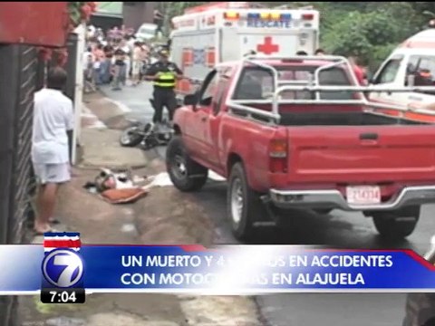 Menor de edad muere tras chocar motocicleta en Barrio San José de Alajuela