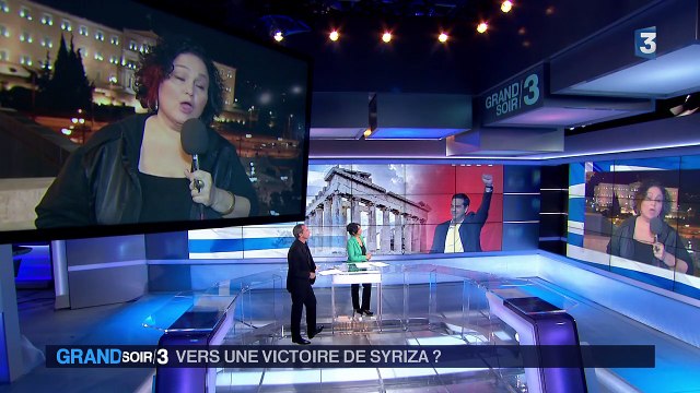 Grèce : le leader de Syriza Alexis Tsipras tient son dernier meeting