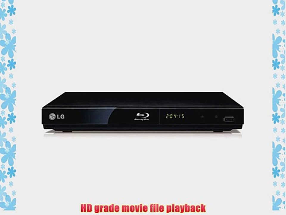 LG BP125 Blu-Ray Disk / DVD 1080p Player with HDMI