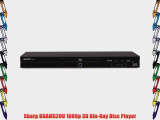 Sharp BDAMS20U 1080p 3D Blu-Ray Disc Player