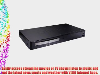 VIZIO VBR133 3D Blu-ray player with Internet Applications