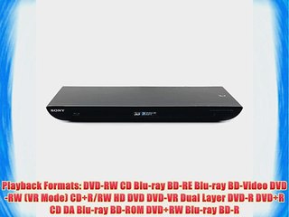 Sony 3D Blu-Ray/DVD Player | BDP-BX59