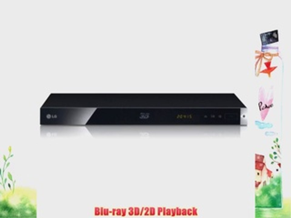 LG BP520 WiFi Ready 3D Blu-Ray Player  - Black