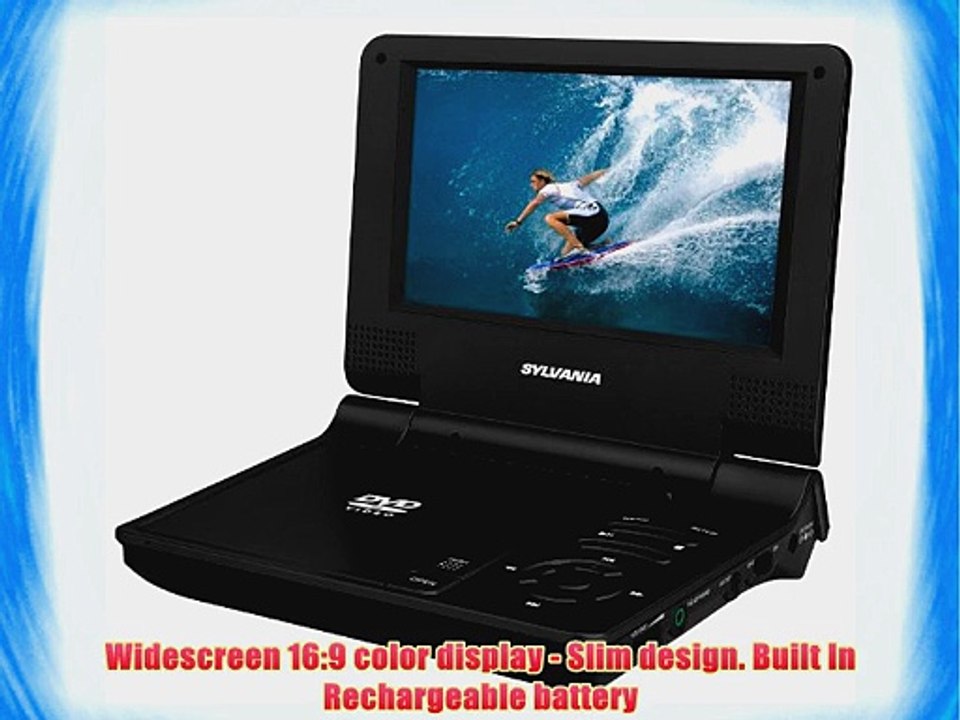 Sylvania 7-Inch Portable DVD Player (Black)