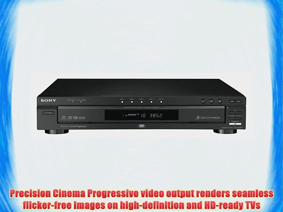 Sony DVP-NC875V/B 5-Disc DVD/CD/SACD Changer Black