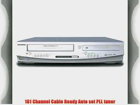 Sylvania DVC840F Progressive Scan DVD player and VCR Combo