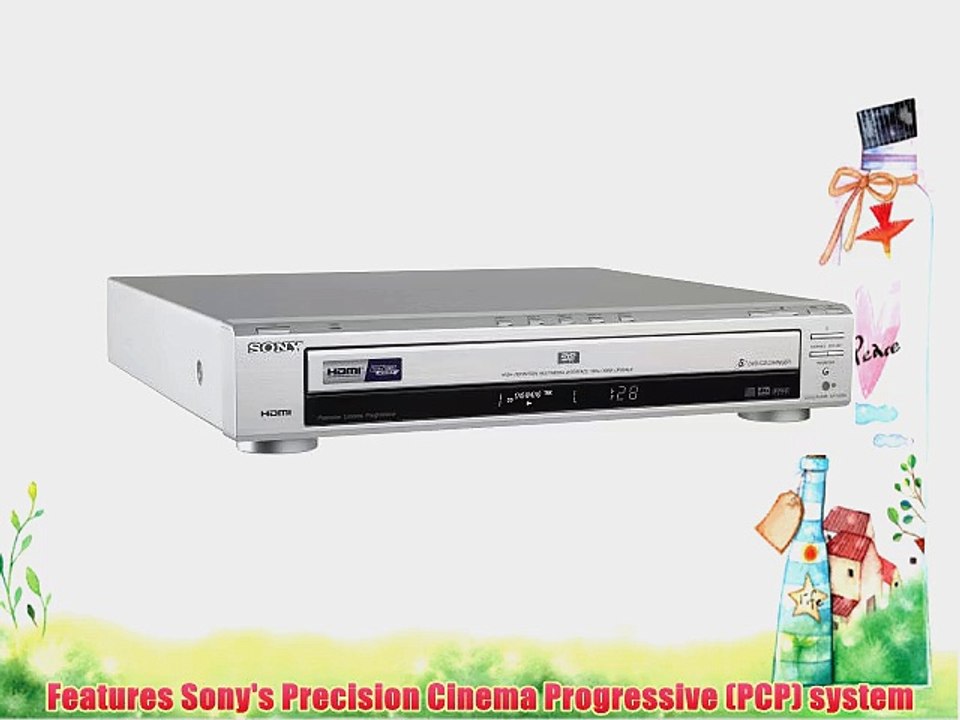 Sony DVP-NC85H/S HDMI/CD Progressive Scan 5-Disc DVD Changer Silver