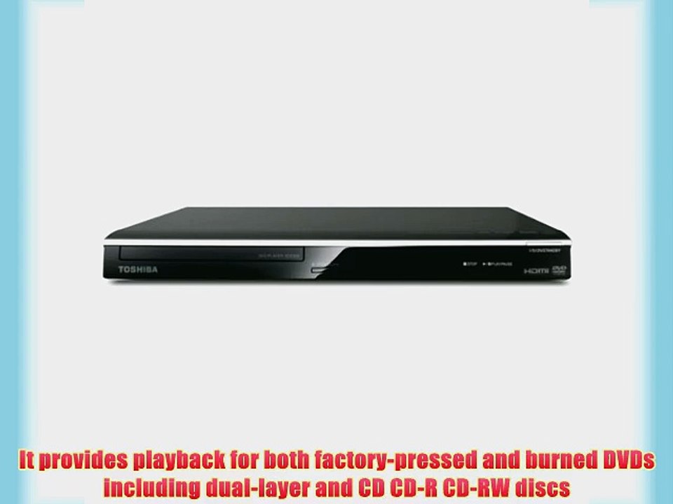 Toshiba SD5300 All Multi Region HDMI Up Converting Region Free DVD Player Plays DVDs From Any