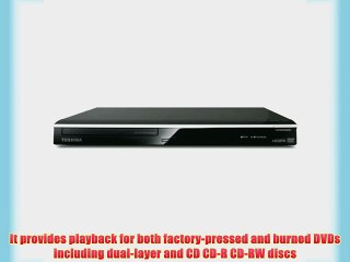 Toshiba SD5300 All Multi Region HDMI Up Converting Region Free DVD Player Plays DVDs From Any