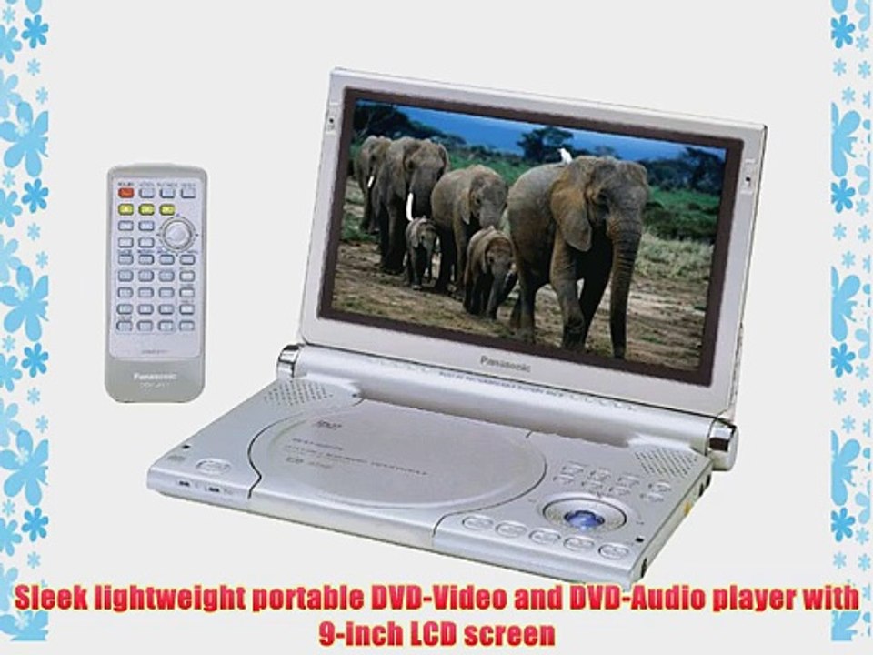 Panasonic DVD-LA95 9-Inch Portable DVD Player