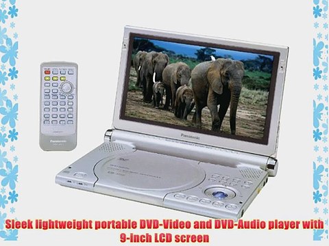 Panasonic DVD-LA95 9-Inch Portable DVD Player