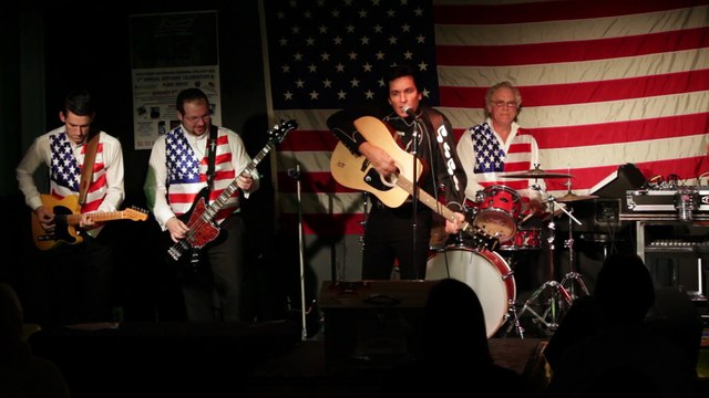 Todd Allen Herendeen & his wife perform 'Jackson' Elvis Presley Memorial VFW 2015