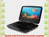 Coby TFDVD9109 9-Inch Widescreen TFT Portable DVD/CD/MP3 Player (Black)